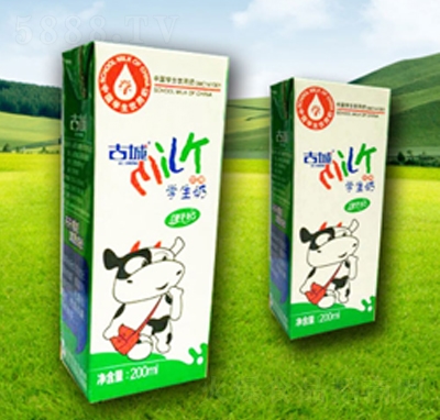 古城學(xué)生奶甜牛奶200ml