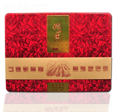 懷山堂有機(jī)山藥粉·精品鐵盒