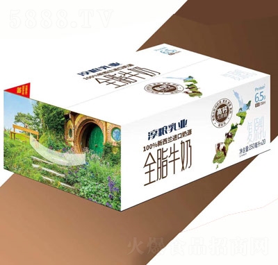 淳糧全脂牛奶禮盒裝250毫升×20