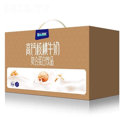 智匯淳糧高鈣核桃牛奶復(fù)合蛋白飲品禮盒裝