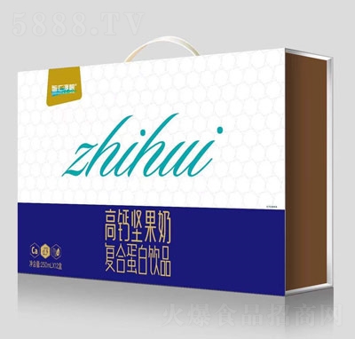 智匯淳糧高鈣堅(jiān)果奶復(fù)合蛋白飲品禮盒裝250ml×12