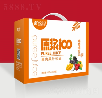 玉川果先生果肉果汁飲品500ml×8