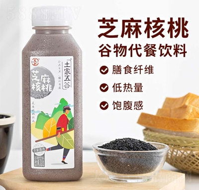 土家五谷芝麻核桃谷物飲料（瓶裝）