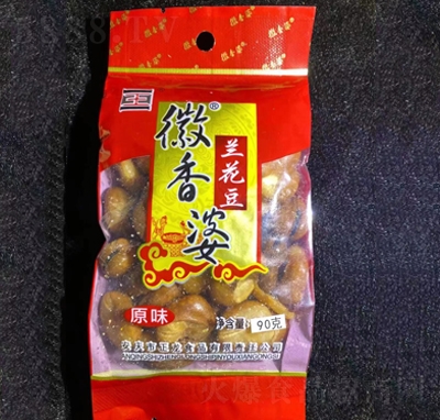 徽香婆原味蘭花豆90克休閑零食招商代理