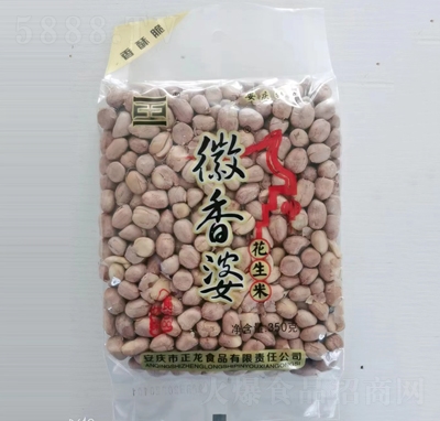 徽香婆花生米350克休閑零食招商代理