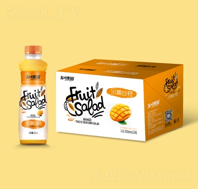 玉川果園水果沙拉芒果味復合果汁飲料500ml×15瓶