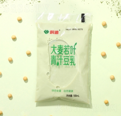 科迪大麥若葉青汁豆乳乳味飲品180nl招商代理送禮禮品