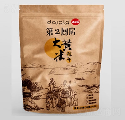 大家樂大黃米榴蓮餡400克端午粽子