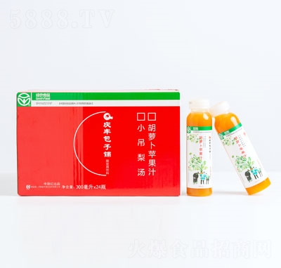 中原紅胡蘿卜蘋果汁果汁飲料300mlX24