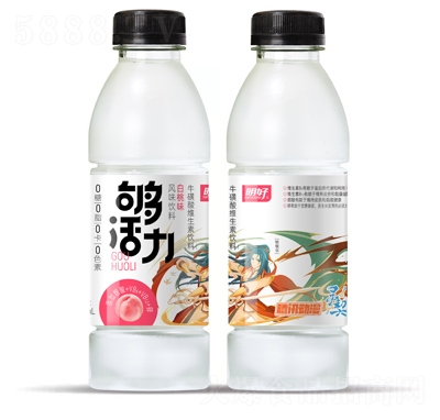 明好夠活力?；撬峋S生素飲料白桃味520ml