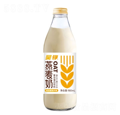 吳錚燕麥奶復(fù)合蛋白飲料980ml（大口徑）