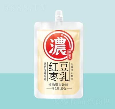 鮮氧多紅棗豆乳植物蛋白飲料250g