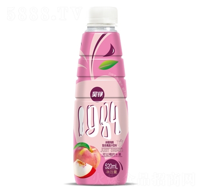 吳錚冰糖燉桃果粒風(fēng)味飲料520ml