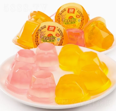 雅客營(yíng)養(yǎng)動(dòng)車組快樂小書包果凍布丁果凍600g