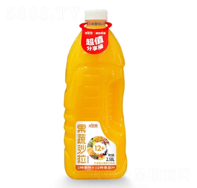 果全有芒果復(fù)合果蔬汁飲料2.58L