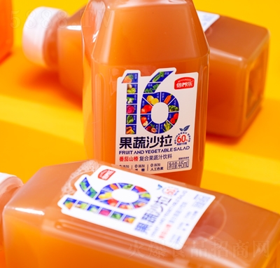 倍養(yǎng)樂(lè)番茄山楂復(fù)合果蔬汁飲料445ml代理