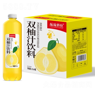 搖搖潮飲雙柚汁飲料1.5LX6瓶