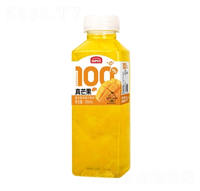 倍養(yǎng)樂(lè)真芒果復(fù)合果肉果汁飲料500ml