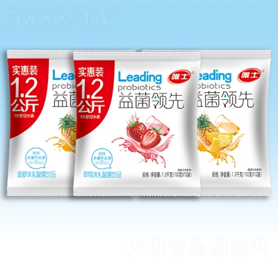 唯士益菌領(lǐng)先乳酸菌飲品100gX12袋