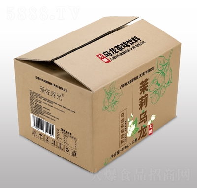 柯菲雪茉莉烏龍茶味飲料418mlX12瓶