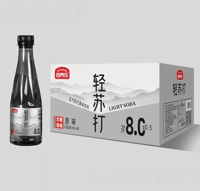 倍養(yǎng)樂(lè)原味輕蘇打飲料400mlX24