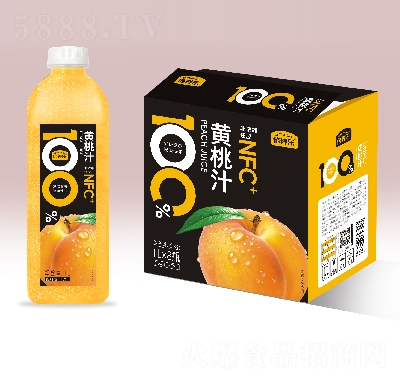倍養(yǎng)樂(lè)果汁飲料黃桃汁1L×8瓶
