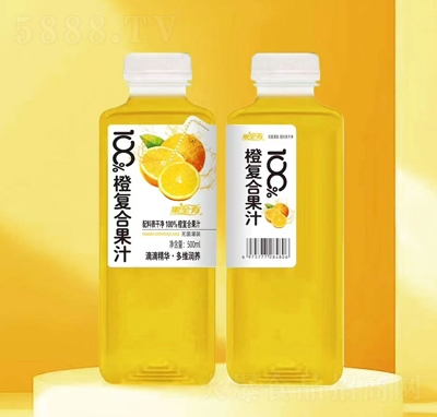 果全有橙復(fù)合果汁植物飲料500ml