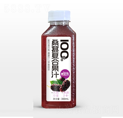 果全有100%桑葚復(fù)合果汁300ml