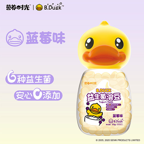 營(yíng)養(yǎng)時(shí)光小黃鴨益生菌溶豆藍(lán)莓味1 營(yíng)養(yǎng)時(shí)光小黃鴨益生菌溶豆藍(lán)莓味1