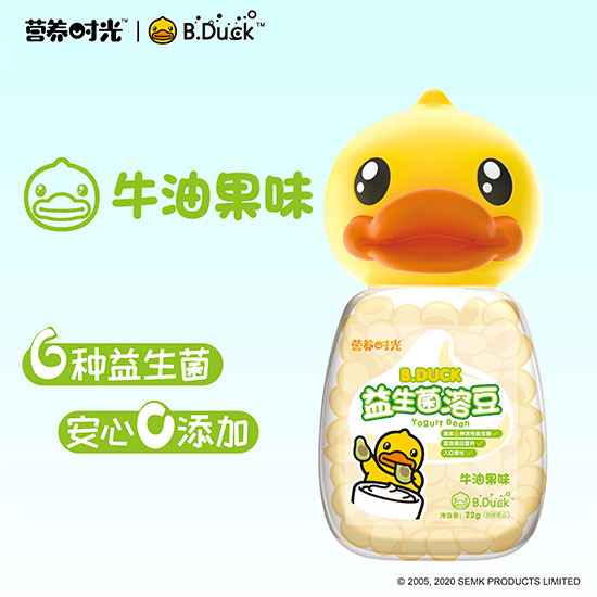 營(yíng)養(yǎng)時(shí)光小黃鴨益生菌溶豆牛油果味1 營(yíng)養(yǎng)時(shí)光小黃鴨益生菌溶豆牛油果味1