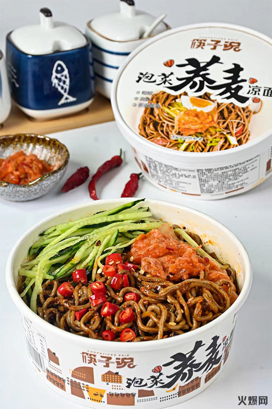 筷子說泡菜蕎麥涼面 筷子說泡菜蕎麥涼面